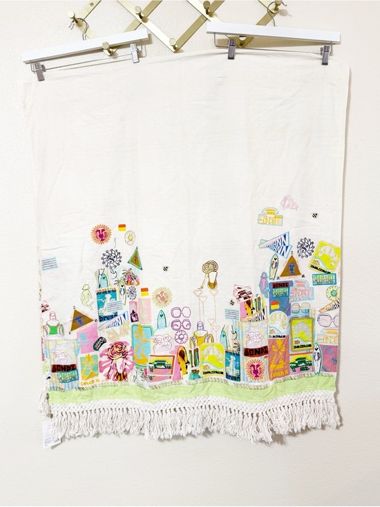 Zimmermann Other - Zimmermann Textured Towel Fringe Trims 100% Cotton Multicolor Vibrant NEW